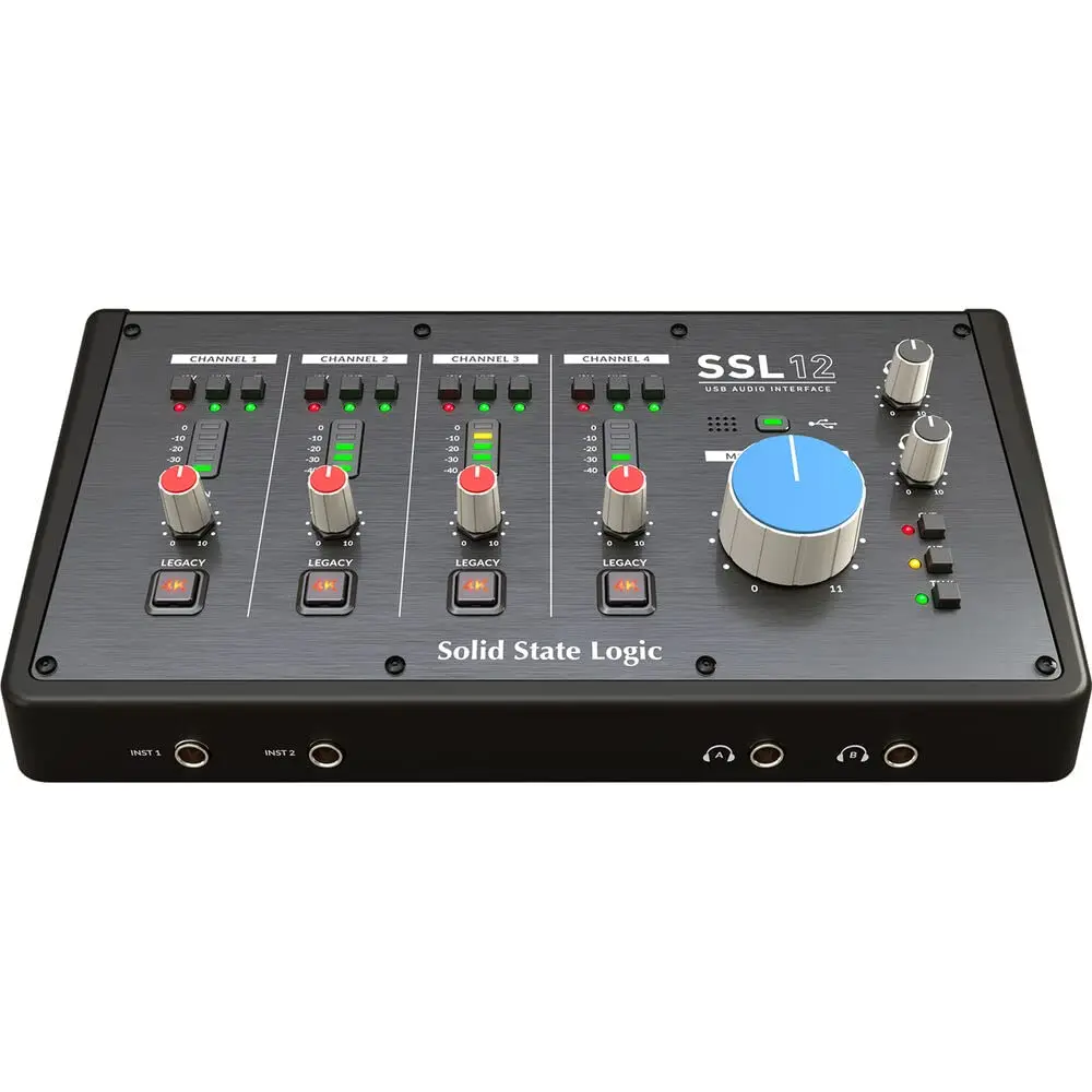 

100% официальный твердотельный логический SSL 12 USB аудио интерфейс