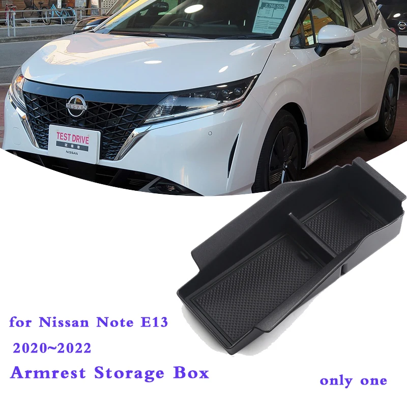 

Glove Boxes for Nissan Note E13 Aura E-Powe 2022 2021 Car Armrest Box of Storage Organizer Stowing Tidying Interior Accessories