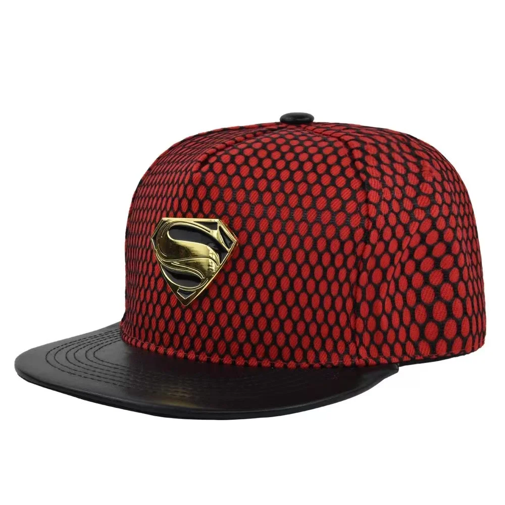 Embroidery Super man Snapback Hat Super Man Adjustable Hip Hop Casual Baseball Cap For Kids Boys Girls Bones  Hip Hop