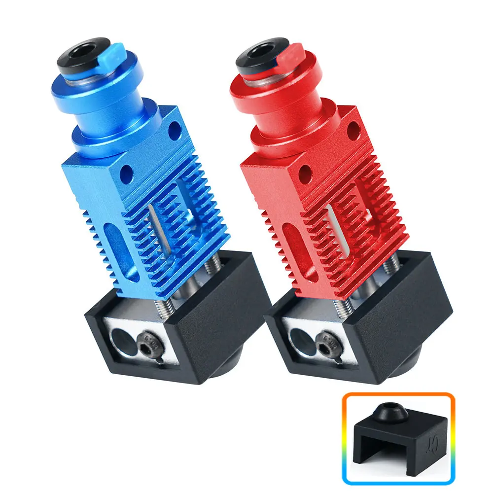 

3D Printer CR-10 Assembled Hotend Full Metal J-Head Extruder Hot end Kit 0.4mm Nozzle With silicone cover for Ender3 CR10 Parts