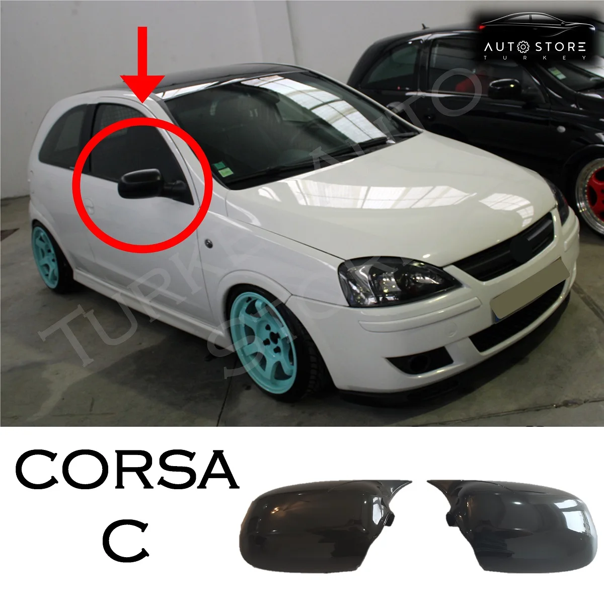 Чехол для зеркала летучая мышь Corsa C 2000-2006 автомобильные аксессуары Opel OPC GTC CDTI 1 7 DTI