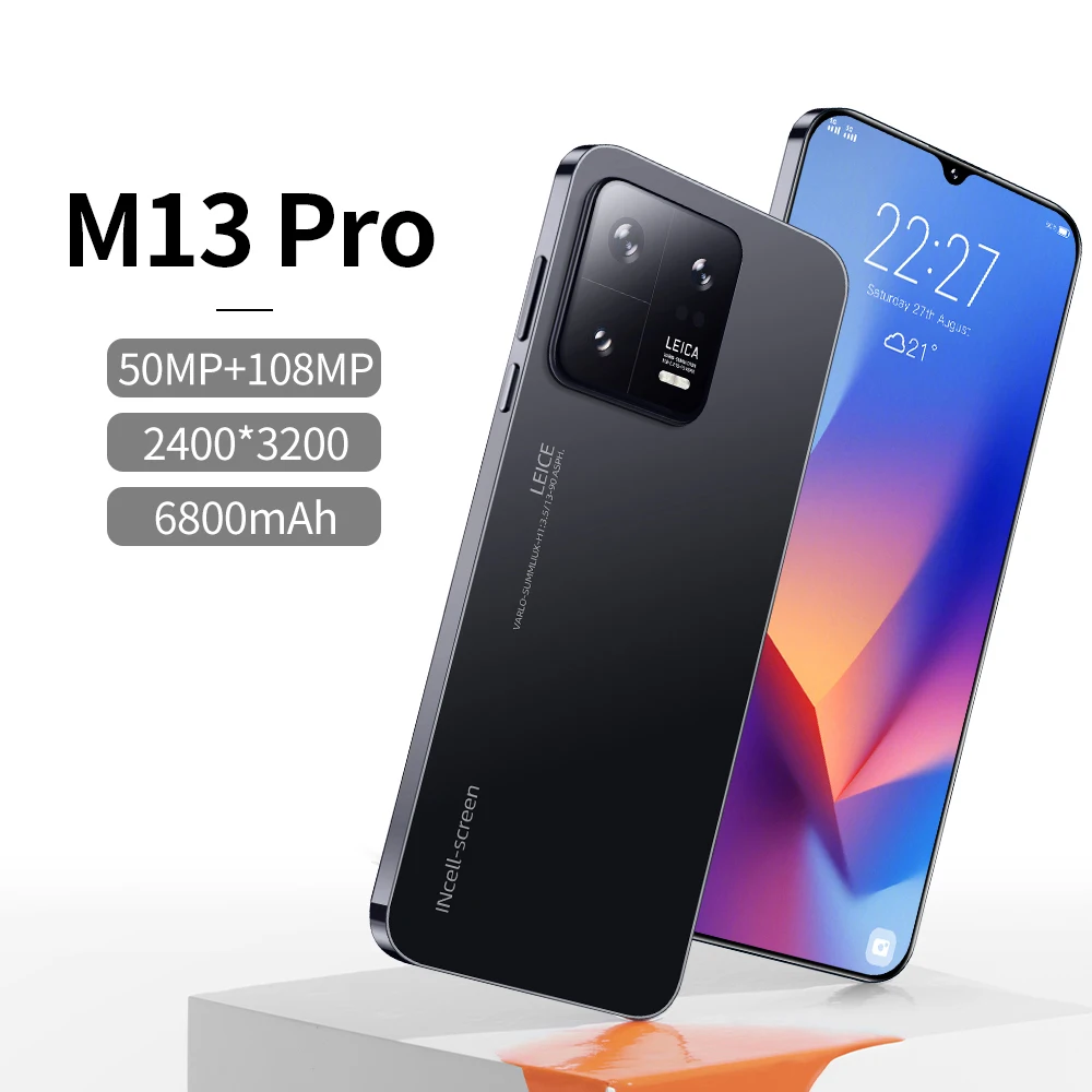 Разблокированный телефон M13 Pro 5G