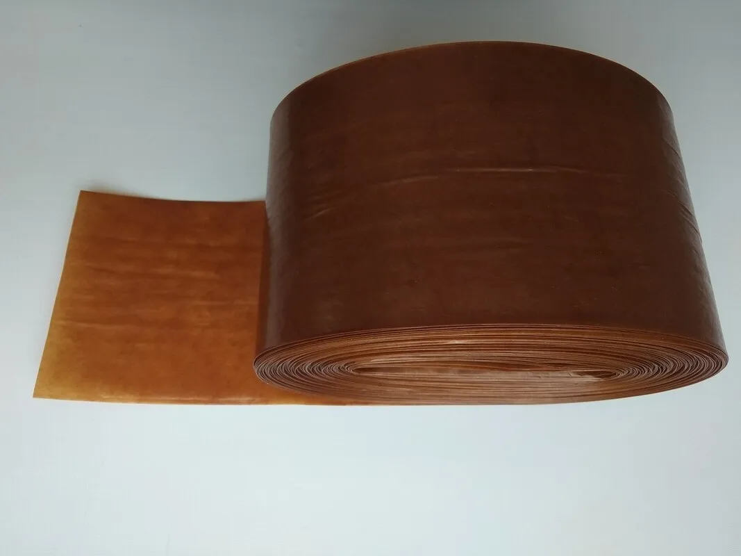 Коллагеновая белковая колбасная оболочка Натурин калибр 65 мм карамель. Сербия -