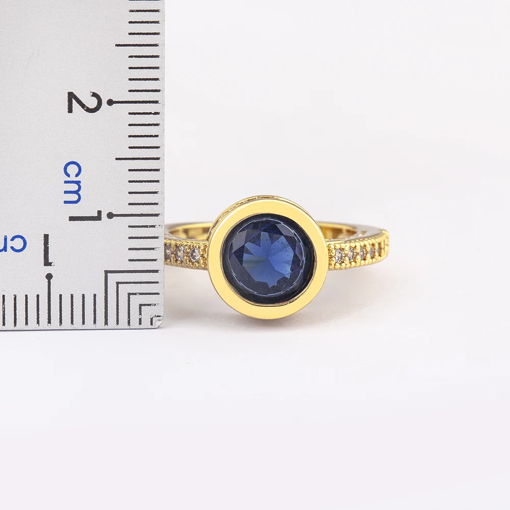 Изысканные роскошные кольца AIBEF 5 цветов регулируемые ювелирные изделия Женские