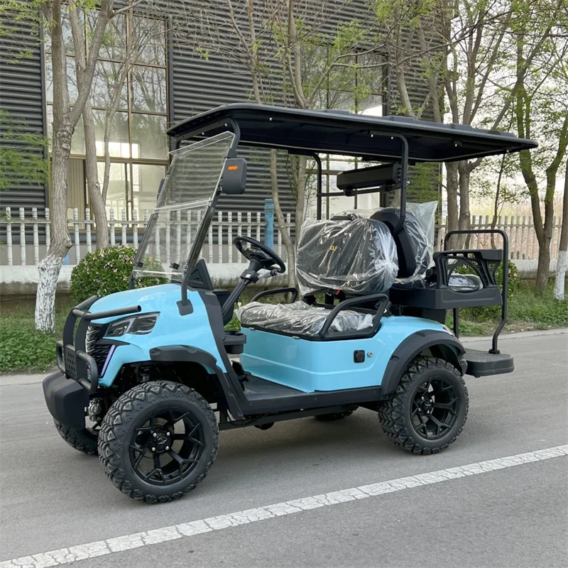 Новый внедорожный дизайн 48 В 60 70 2/4/6/8 местный стальной пластиковый клубный