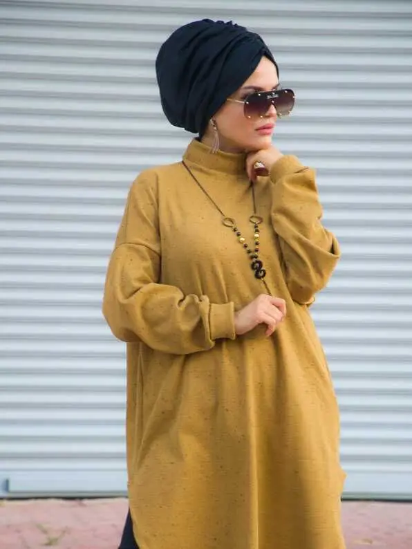 

Womens maxi long dress women long sleeve buttons autumn winter Vintage hijab muslim dress casual islamic clothing kaftan dress