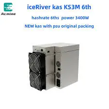 Новинка iceriver kas ks3m 6th 3400 Вт Майнер с блоком питания ICERIVER KAS KS3M 6THS купите 2 получите 1