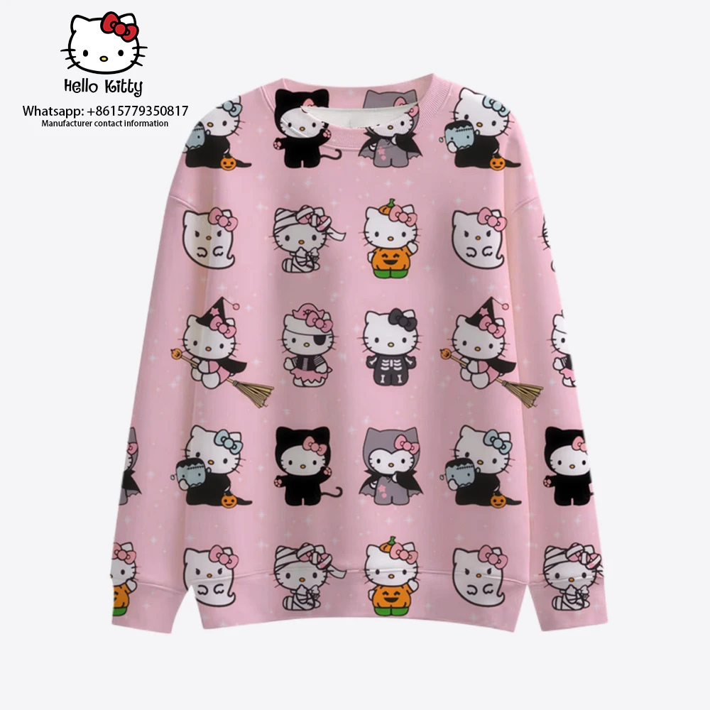 Рисунок 1 - Женский свитшот с рисунком Hello Kitty