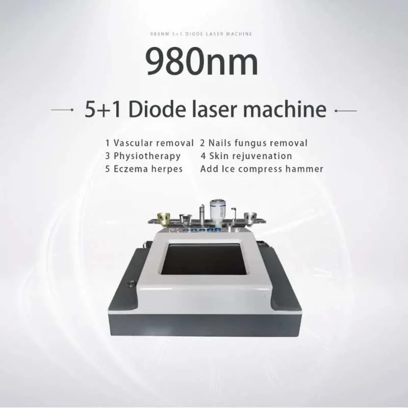 

Newest Multifunctional 4 in 1 Spider Vein Removal 980nm Diode Laser Vascular Remover Beauty Machine