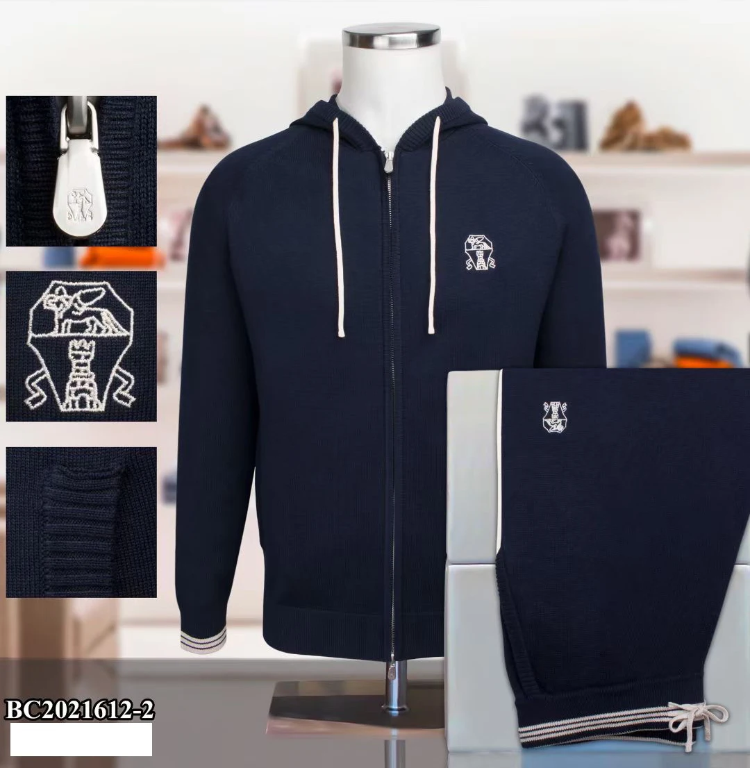 

BILLIONAIRE OECHSLI Sportswear set men 2022 new cotton Fashion sports gentleman quality zipper outdoor embroidery M-4XL