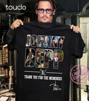 Johnny Depp T-Shirt, HOT thank you for the memories shirt all size