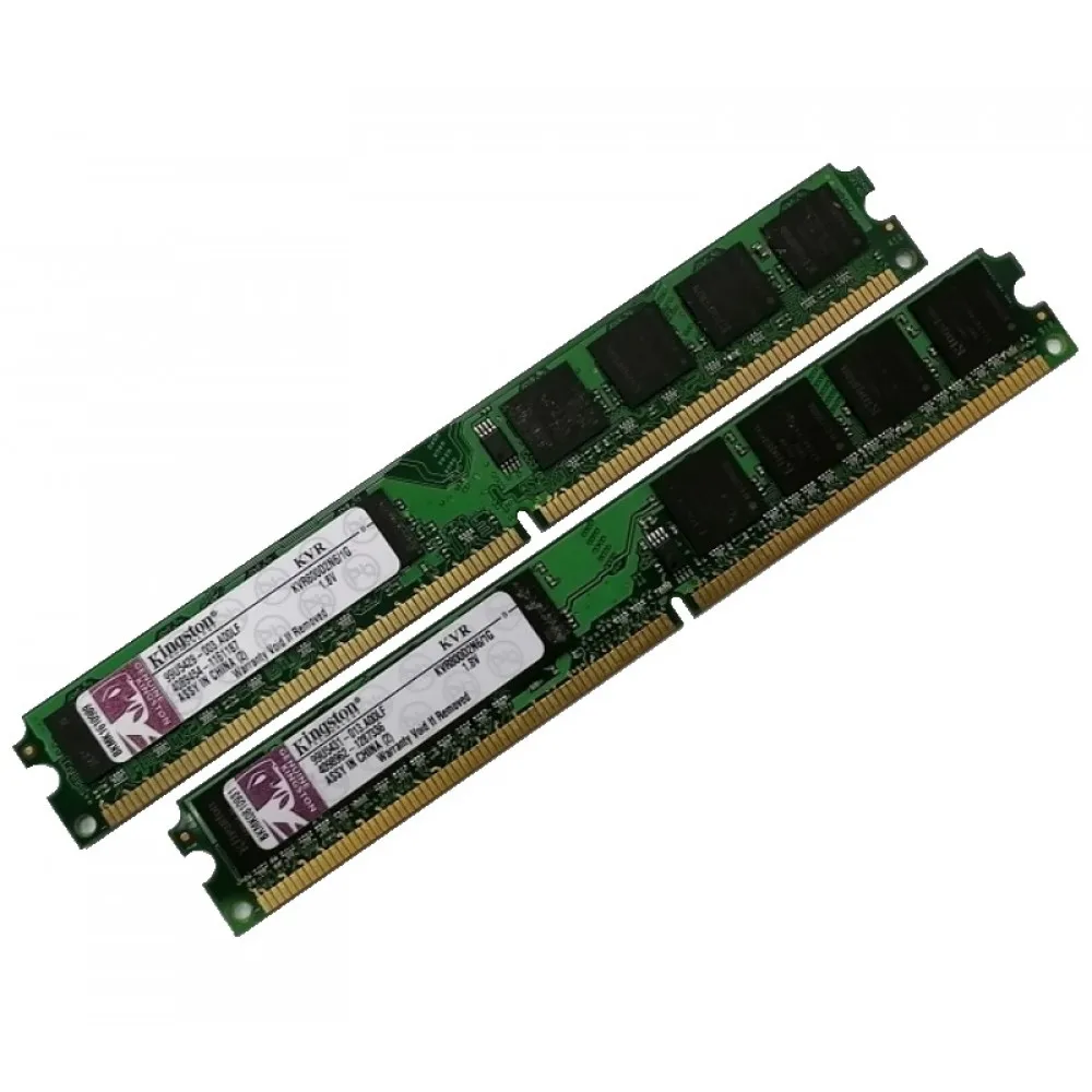 ОЗУ Dimm 2Gb PC2-6400(800)DDR2 Kingston KVR800D2N6/1G 99U5431-xxx.xxxx  (Kit 2x1Gb)