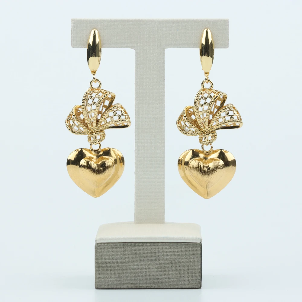 

Exquisite Earrings Fashion New Copper Jewelry Women High Quality Classic Romantic For Wedding Party Anniversary