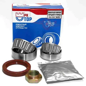 Repair Kit front hub gas 3110 Volga (2 bearing Oil Seal nut) (PK Tor) |