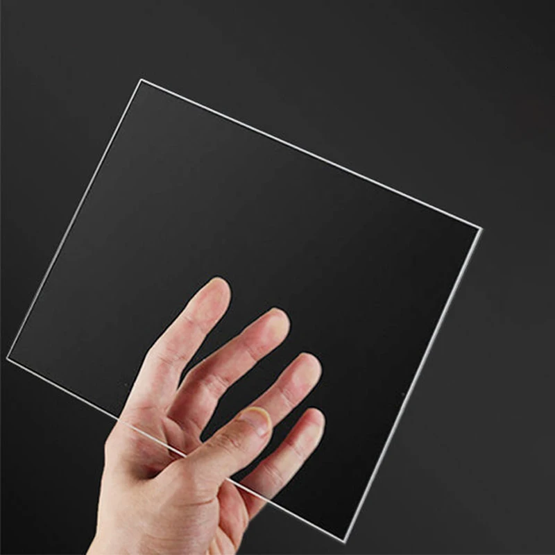 

1/2/3mm Clear Acrylic Sheet 5" x 7" Plexiglass Panel for Craft Acrylic Board for Sign,Craft, Window, Frame, DIY Display Project
