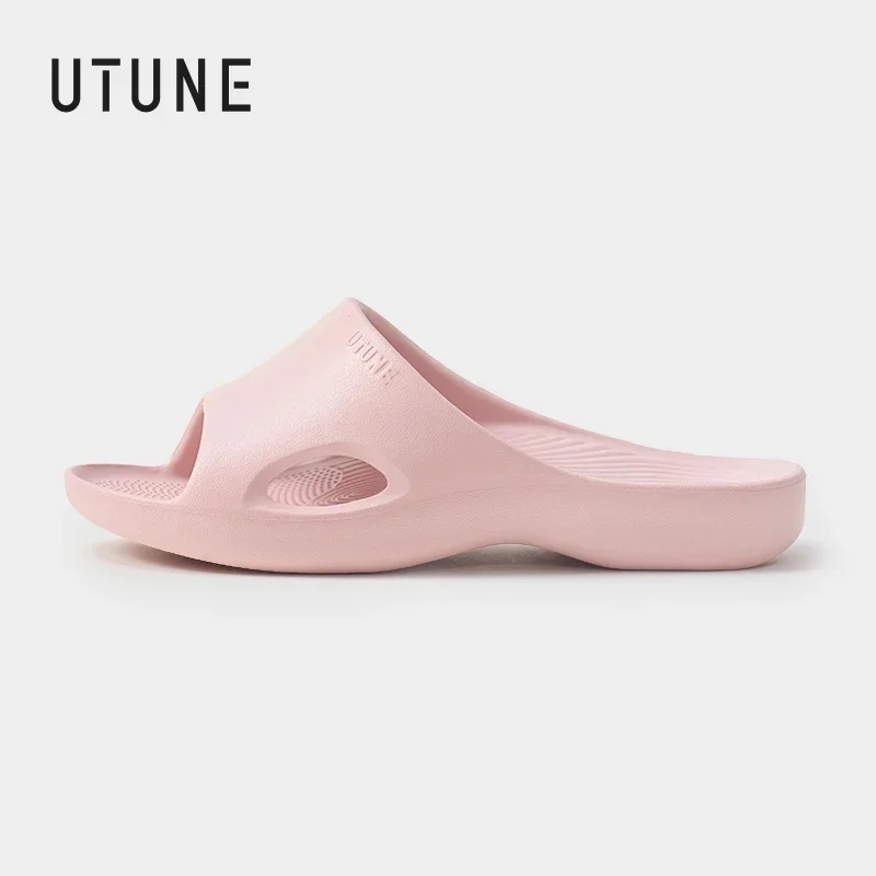 Фото Ортопедические тапочки с поддержкой свода стопы UTUNE, домашняя нескользящая домашняя обувь для пожилых и беременных женщин, легкая и уютная №1