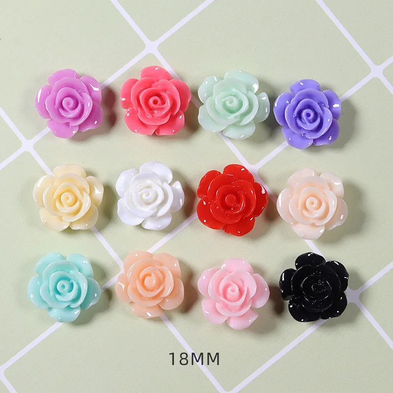 

10PCS/Set Cartoon Red Rose Flower Shoe Charms For Croc Jibz Mobile Bags Cup Car DIY Decoration For Women Men Kids Christmas Gift