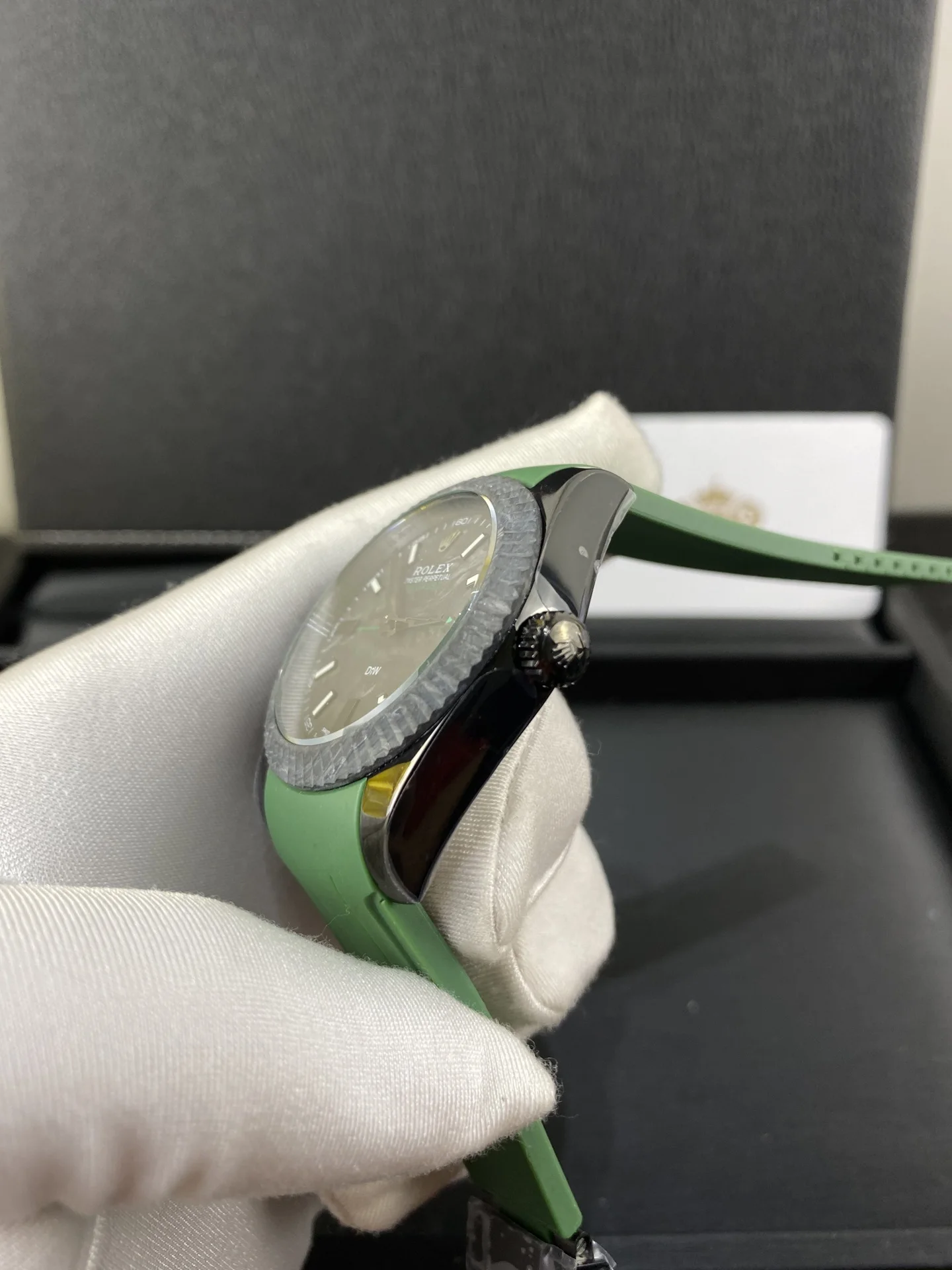 Мужские наручные часы из углеродного волокна Rolex цвет в ассортименте