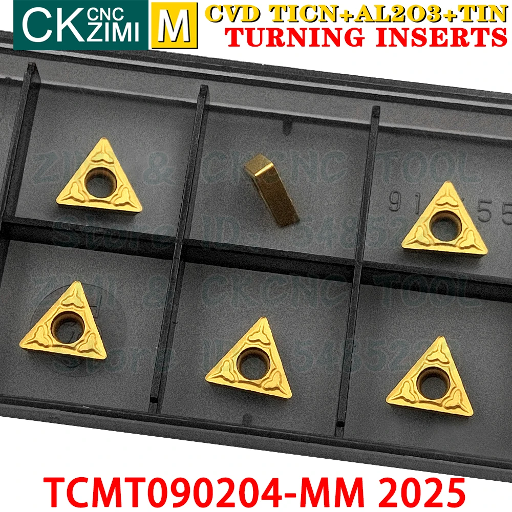 TCMT090204-MM 2025 TCMT 090204 MM Твердосплавные пластины Инструменты для наружной токарной