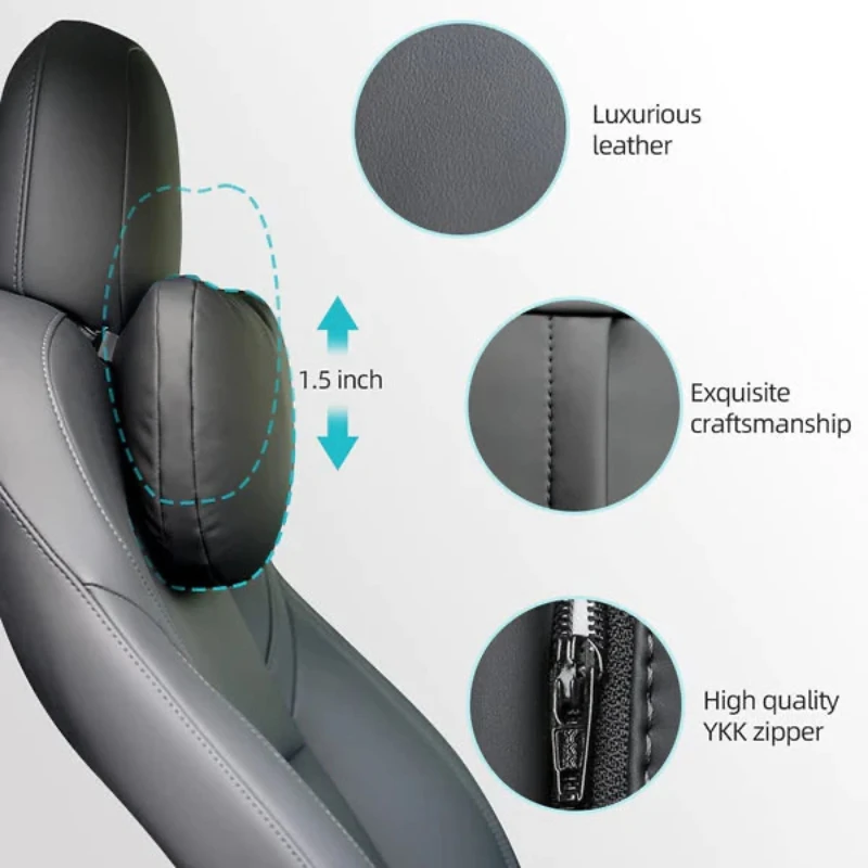 

Headrest Pillow For Tesla Model 3/Y 2017-2023 (Set of 2)