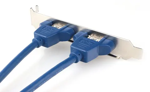 Планка расширения, 2 порта USB 3.0, на заднюю панель корпуса