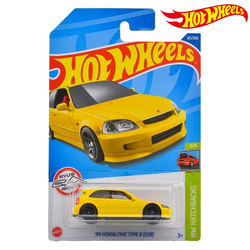 `99 Honda Civic Type-r (ek9) Cars Toy For Children Diecast M