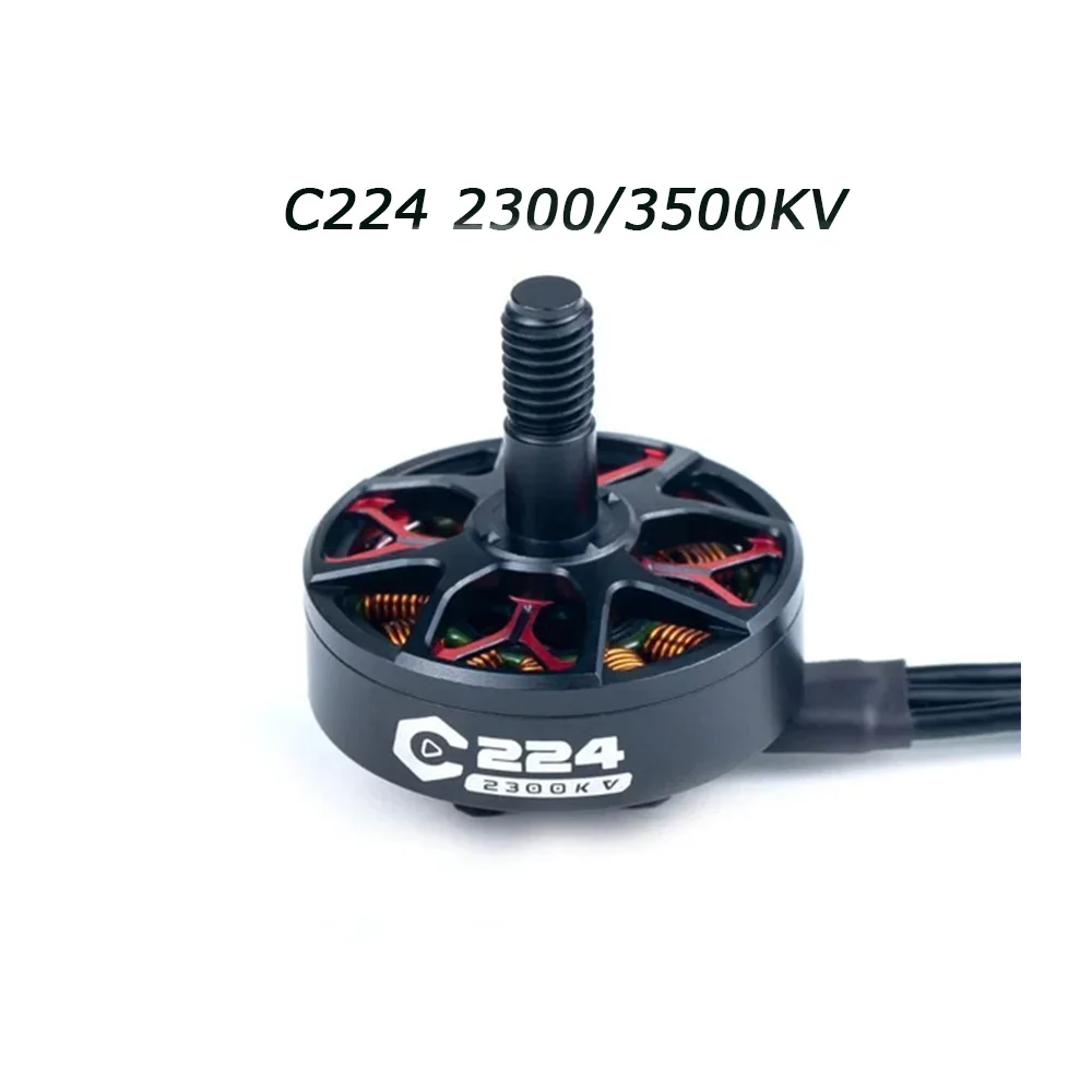 

Axisflying Cinematic Series C224 Brushless Motors 2300KV/3500KV for Cinewhoop 3.5inch FPV Drone