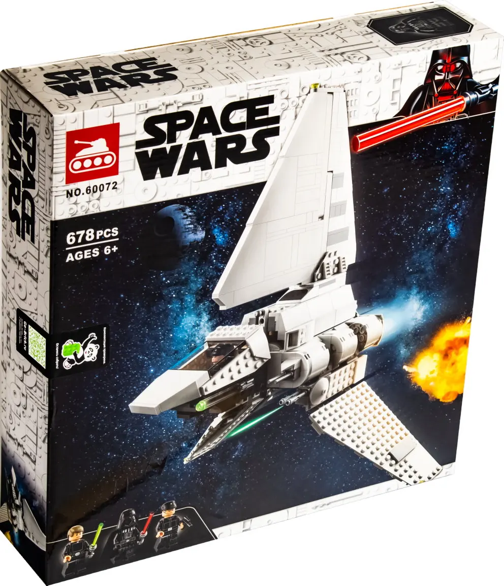 Designer Lari 60072 Imperial шаттл 678 cube Lego series star wars | Blocks