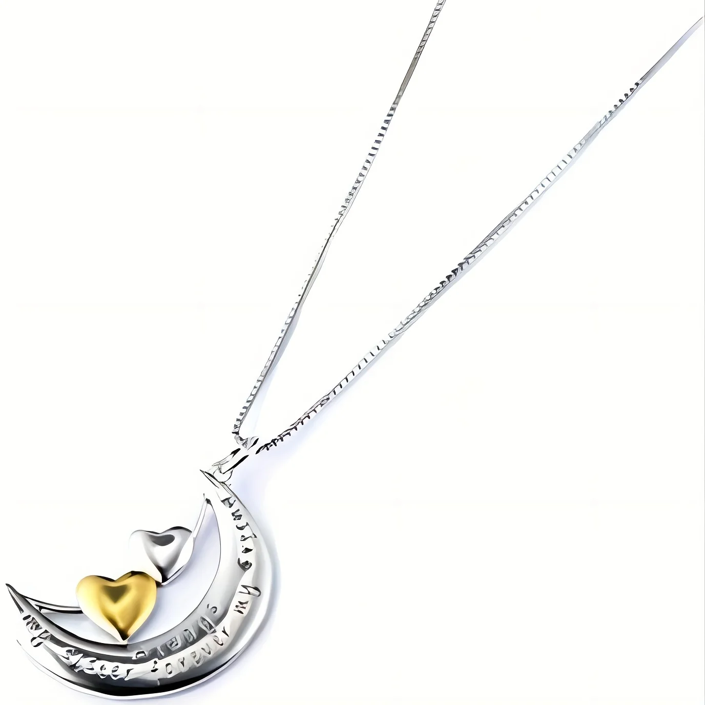 Женское ожерелье с подвеской в виде сердца