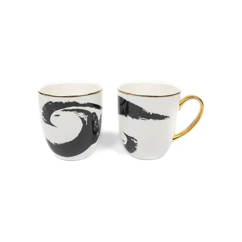 

Calipso Siyah-Beyaz 2'li Kupa 350 cc High Quality Porcelein 2 Pieces Black And White