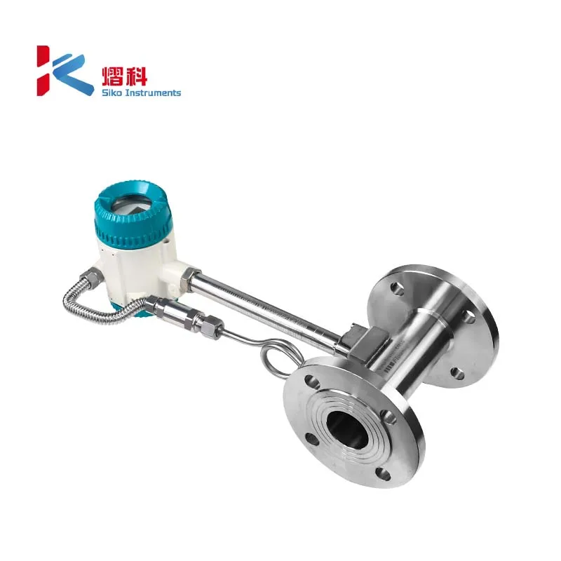 

Saturated Steam Flow Meter Wafer Flange Connection Sus304 Intelligent Vortex Steam Flowmeter