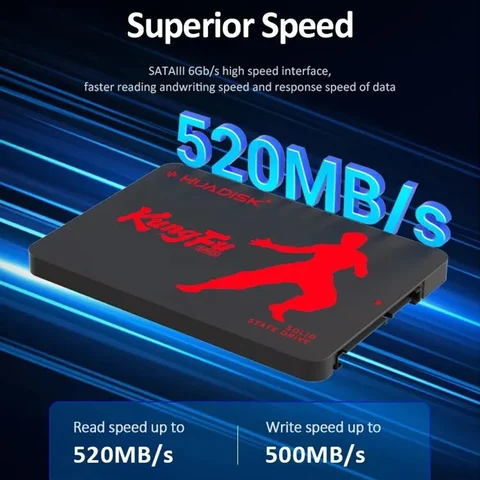 2,5-дюймовый SATA SSD Внутренний твердотельный накопитель 128 ГБ 256 ГБ 512 ГБ 1 ТБ 2 ТБ 4 ТБ SATA3 6 Гбит/с Внутренний жесткий диск для настольных ПК ноутбуков