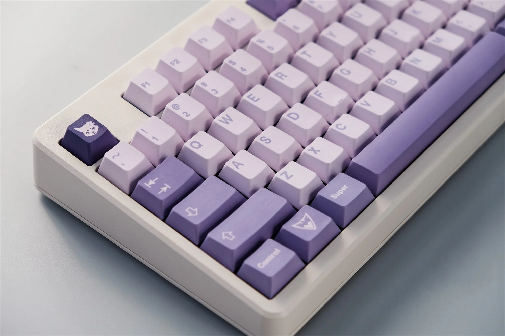 

Колпачки для клавиш GMK Ice Witch, колпачки для клавиш 129 клавиш, колпачки для клавиш Cherry Profile DYE-SUB, персонализированные колпачки клавиш GMK для механической клавиатуры