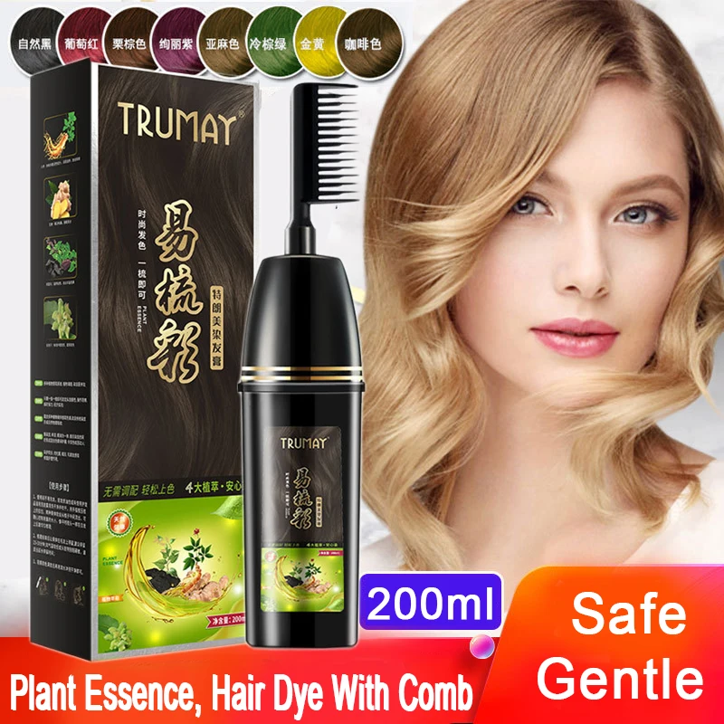 Covering Gray White Hair Shampoo Lasting Hair Care