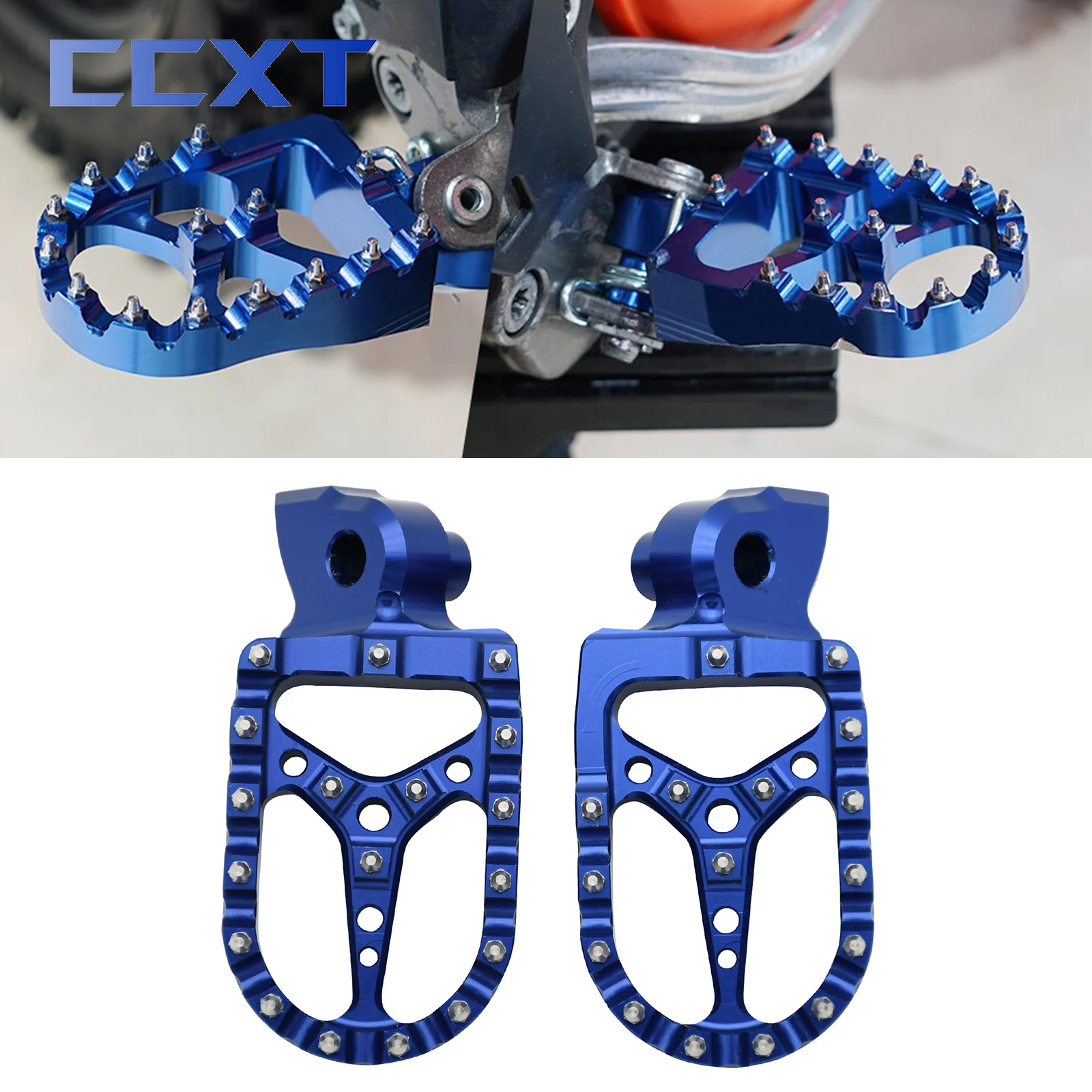 

Motorcycle CNC Aluminum Foot Pegs Pedals Rests Footpegs Footrest Fit For Yamaha YZ65 YZ85 YZ125 YZ250 YZ250F YZ450F YZ426F YZ125
