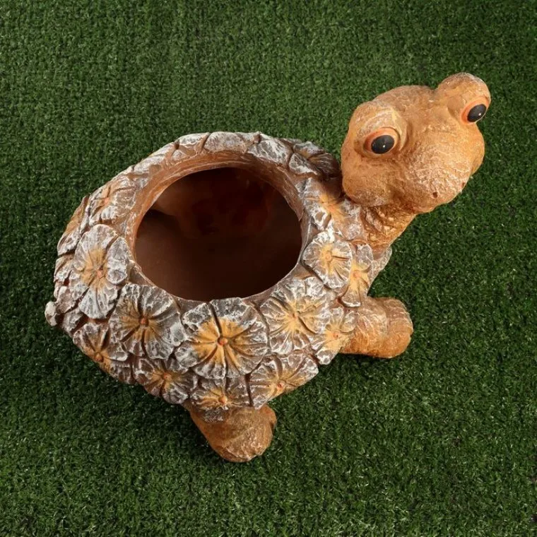 Фигурное кашпо &quotЧерепаха&quot 39х27х29см / d-24см