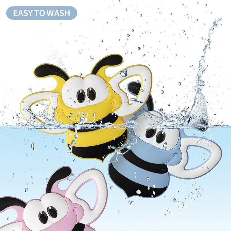 1Pc Baby Silicone Teether BPA Free Cartoon Bird Bee Deer Teething Necklace Pendant Nursing Teeth Gift Baby Silicone Teether