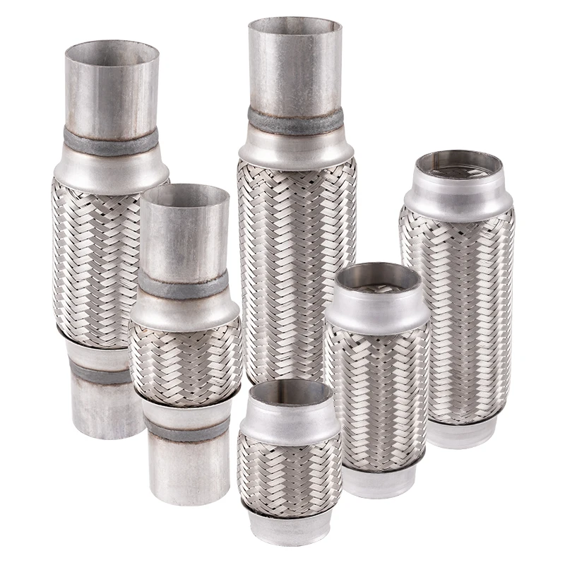 Универсальная автомобильная выхлопная труба телескопическое гибкое соединение