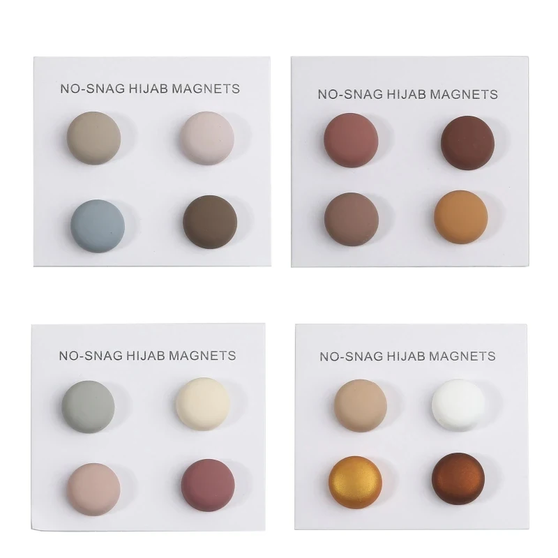 Однотонная матовая магнитная искусственная кожа для женщин мусульманская шаль