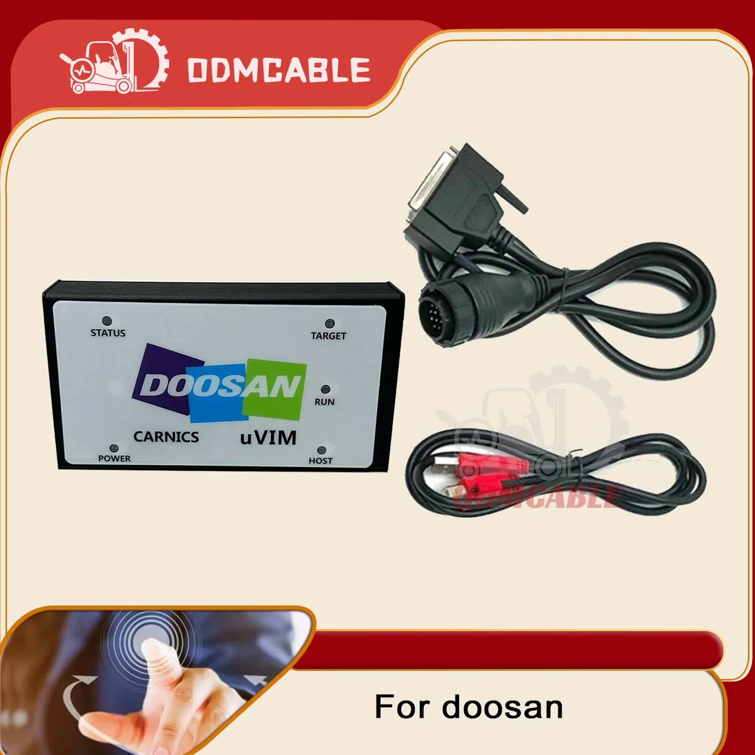 Диагностический инструмент для Doosan сканер uvim детектора неисправностей