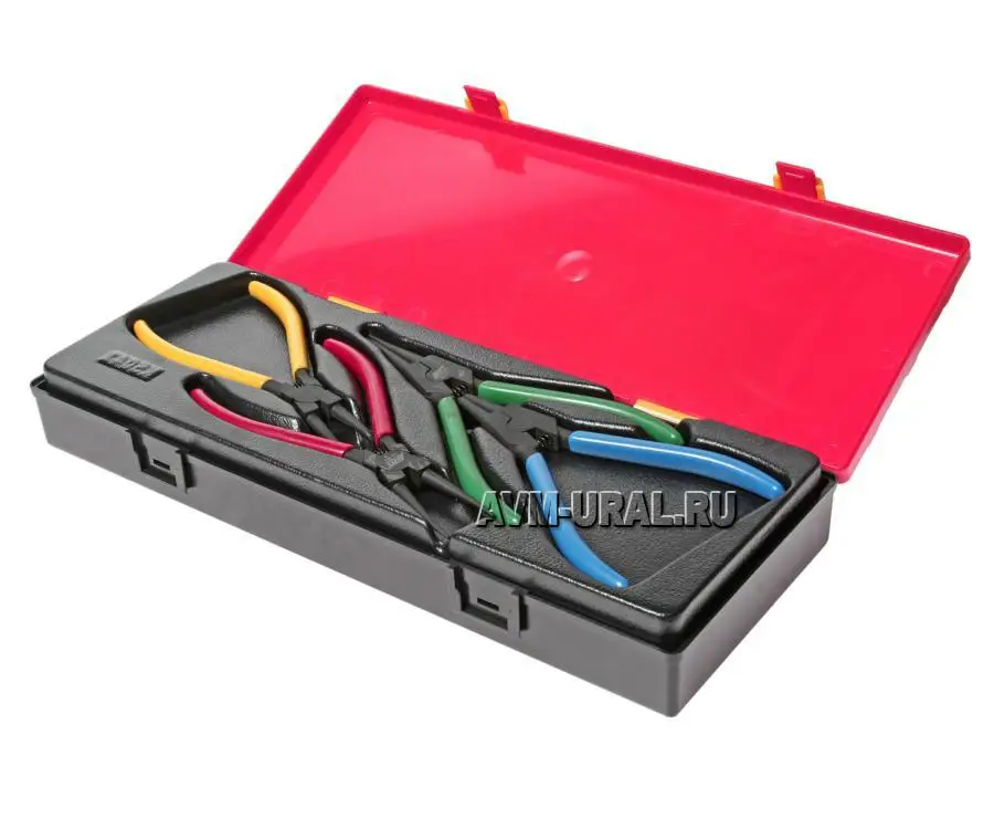 JTC Набор съемников стопорных колец 4пр JTC-НВ175 JTC-НS175 JTC-SB175 JTC-SS175