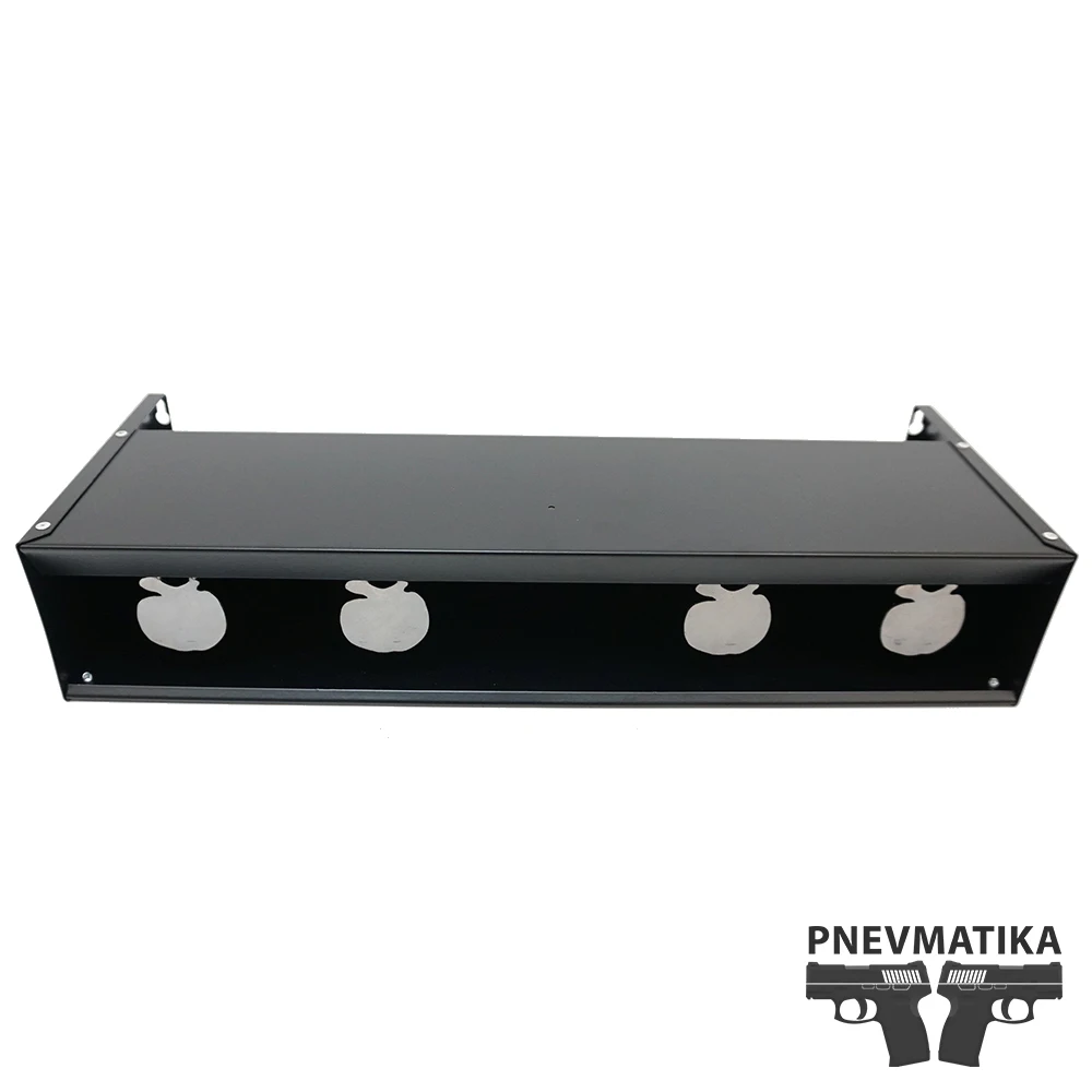 Минитир Target Shot T-A mini (4 яблока) металлический тир с мишенями для стрельбы из