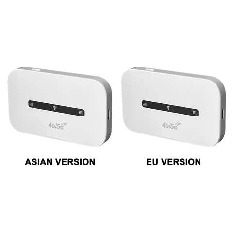 Мобильный WiFi-маршрутизатор 4G LTE 150 Мбит/с, портативная точка доступа Wi-Fi со слотом для SIM-карты, Беспроводной Интернет-маршрутизатор для домашнего офиса, автомобильных путешествий