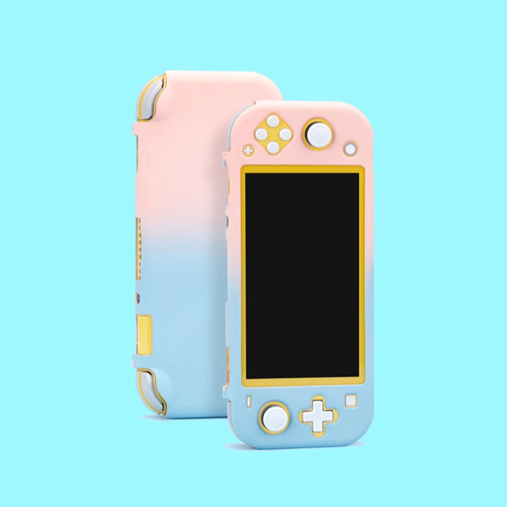 

TPU Material Soft Case For Nintendo Switch Lite Comfortable Gradient Color For NS Lite Portective Cover Shell