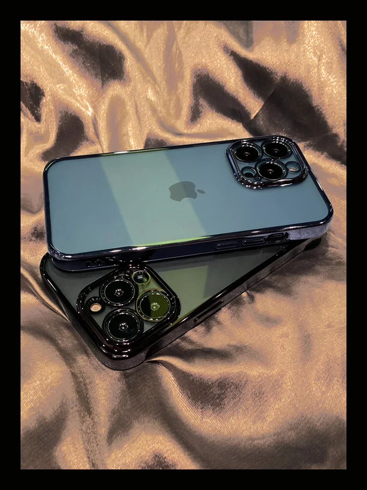 

Подходит для Apple 13 мобильный телефон shell frosted electroplating iphone13promax anti-fall 12 men и women