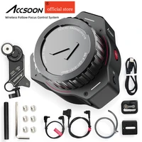 accsoon f c01 wireless follow focus motor hand wheel controller with frequency hopping lens control system for photo studio