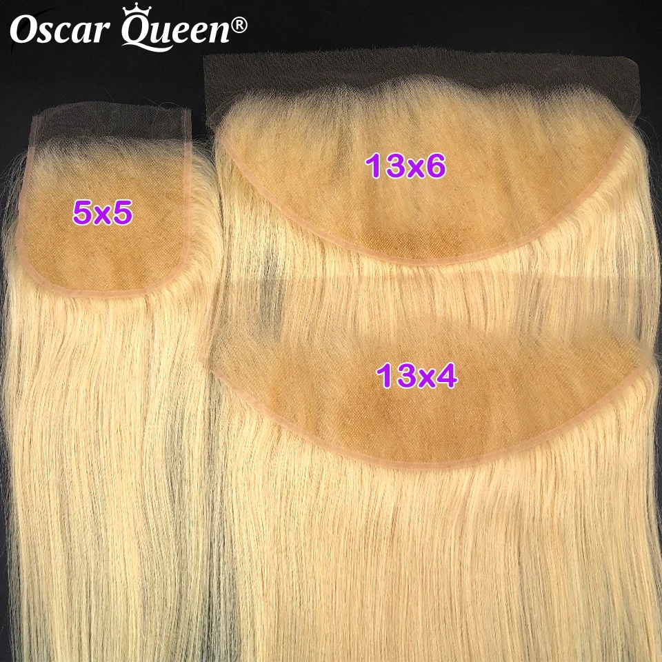 5x5 13x4 13x6 HD Transparent Lace Frontal Closure For White Black Women Blonde Bone Straight HD Lace Frontal For Human Hair Wigs
