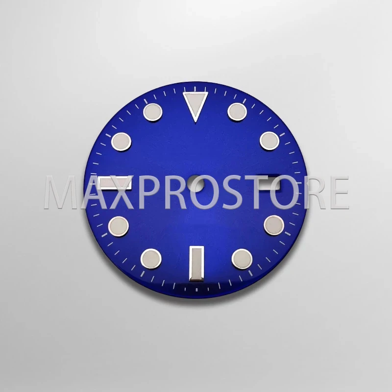 

latest version For 40mm Submariner 116610, Blue Luminous Watch Parts Aftermarket Replacement Blue Color Watch Dial