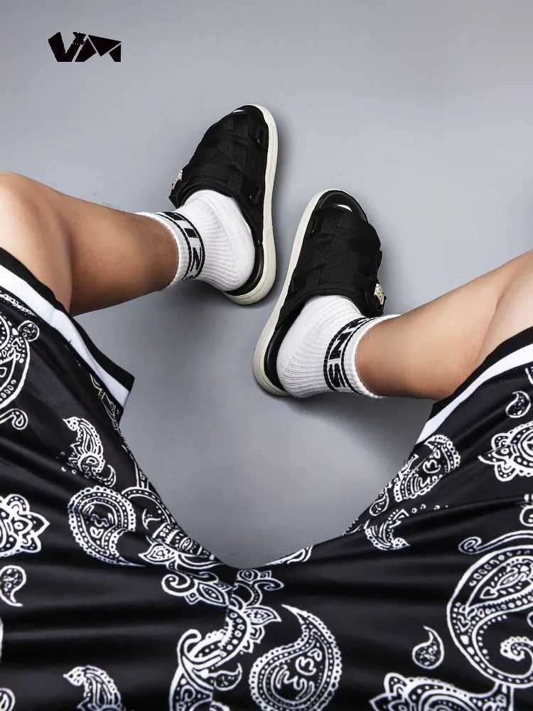 Рождественские летние шлепанцы Visvim мужские повседневные светоотражающие Модные