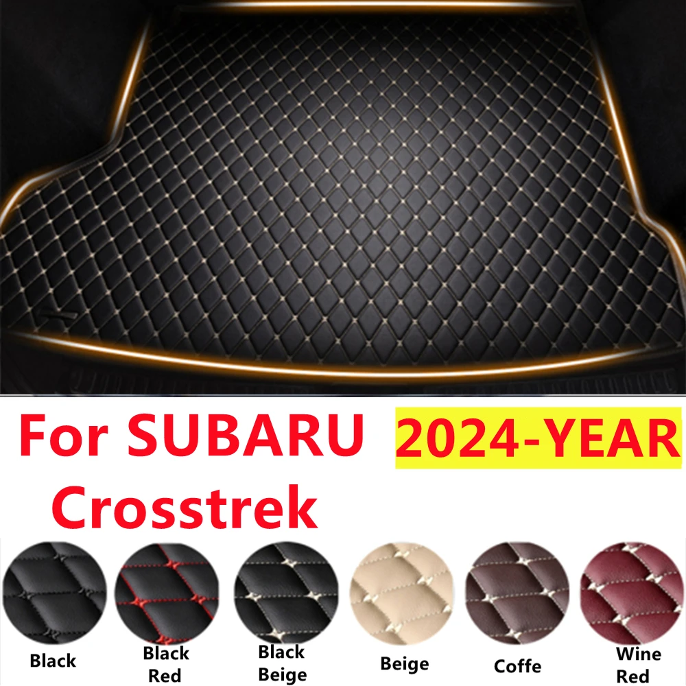 

SJ XPE Кожаный Автомобильный Коврик для багажника подходит для SUBARU Crosstrek 2024 задний поднос для ботинок Авто лайнер грузовой ковер багажный коврик аксессуары